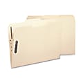 Smead® Manila Poly Fastener Folders, Letter Size, Box Of 24