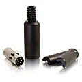 C2G 8-pin Mini Din Male Connector - Black 1 thumbnail image