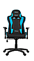 Arozzi Forte Ergonomic Fabric High-Back Gaming Chair, Black/Blue