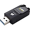 Corsair Flash Voyager Slider X1 128GB - 128 GB - USB 3.0 - 130 MB/s Read Speed - Black - 5 Year Warranty