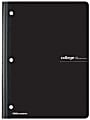 Office Depot® Brand Composition Book, 8-1/2" x 11", College Ruled, 80 Sheets, Black