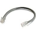 C2G-14ft Cat5E Non-Booted Unshielded (UTP) Network Patch Cable (100pk) - Gray - Category 5e for Network Device - RJ-45 Male - RJ-45 Male - 14ft - Gray