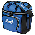 Coleman Soft-Side 9-Can Cooler, 8 1/2"H x 7 1/4"W x 10 1/4"D, Blue 1 thumbnail image