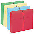 Smead® Color Expanding Wallets, 2" Expansion, Letter Size, Assorted Colors, Box Of 10