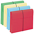 Smead® Color Expanding Wallets, 2" Expansion, Letter Size, Assorted Colors, Box Of 10 1 thumbnail image