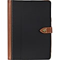 Griffin Back Bay Folio Carrying Case (Folio) for iPad Air - Black, Brown