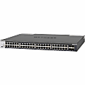 Netgear ProSafe M4300 48G Managed Switch 48x 10GbE - 48 Ports - Manageable - 10GBase-T, 10GBase-X - 4 Layer Supported - XSM4348CS100NES 1 thumbnail image