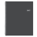 2027 Blue Sky Passages/Charcoal Metallic Weekly/Monthly Planning Calendar, 8.5x11, , Safety Wirebound Safety, 100009 1 thumbnail image