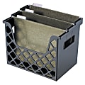 Office Depot® Brand Desktop Storage File Organizer, Letter/Legal Size, 30% Recycled, Black