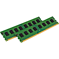 Kingston Value-Ram 8GB DDR3 SDRAM Memory Module - For Motherboard - 8 GB (2 x 4GB) - DDR3-1333/PC3-10600 DDR3 SDRAM - 1333 MHz - CL9 - 1.50 V - Non-ECC - Unbuffered - 240-pin - DIMM - Lifetime Warranty