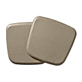 GelPro NewLife Complete Comfort Seat Cushion, 3/4"H x 16"W x 16"D, Vintage Leather Mushroom