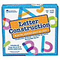 Learning Resources® Letter Construction Activity Set, Pre-K - Grade 4 1 thumbnail image