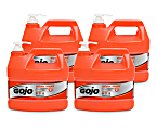 GOJO® Natural Orange Pumice Heavy-Duty Lotion Hand Soap Cleaner, Citrus Scent, 128 Oz, Carton Of 4 Bottles 1 thumbnail image