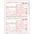 ComplyRight® 1099-B Tax Forms, Federal Copy A, 2-Up, 8-1/2" x 11", Pack Of 100 Forms 1 thumbnail image