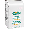 Micrell Antibacterial Lotion Soap Dispenser, Unscented, 27.05 Oz, Carton Of 12 Refills 1 thumbnail image