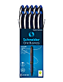 Schneider One Business Rollerball Pens, Broad Point, 0.6 mm, Blue Barrel, Blue Ink, Pack Of 10