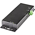 StarTech.com 4 Port USB C Hub 10Gbps, Metal Industrial USB-C Hub, 2x USB-C & 2x USB-A, ESD Surge Protection, USB-C or USB-A Host, Self-Powered, Mountable USB 3.1 Gen 2 Type-C Hub - Commercial/Rugged USB Hu