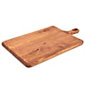 Martha Stewart Everyday Westhaven Acacia Wood Paddle Serving Board, 13/16”H x 10-5/16”W x 18”D, Dark Brown 1 thumbnail image