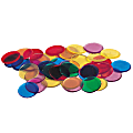 Learning Resources® Transparent Counting Chips, 3/4", Assorted Colors, Set Of 250 1 thumbnail image