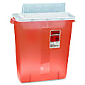 Unimed Kendall Sharps Container With Always-Open Lid, 3 Gallons 1 thumbnail image