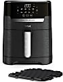 T-Fal Easy Fry & Grill XL 2-in-1 Air Fryer Combo, 4.4-Quart, Black
