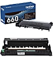 Brother® TN660 High-Yield Black Toner Cartridge And DR-630 Drum Unit, TN660/DR-630