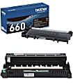 Brother® TN-660 Black High Yield Toner Cartridge And DR-630 Drum Unit, TN660/DR-630 1 thumbnail image
