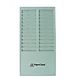 PaperCloud Time Card Rack, 24 Pockets, 16.4"H x 8.2"W x 1.4"D, Gray, PCTCR24 1 thumbnail image