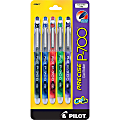 Pilot Precise P-700 Precision Point Fine Capped Gel Rolling Ball Pens - Fine Pen Point - 0.7 mm Pen Point Size - Assorted Gel-based Ink - 5 / Pack
