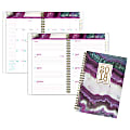 AT-A-GLANCE® Agate Weekly/Monthly Planner, 4 7/8" x 8", Multicolor, January to December 2018 (1053-200-18)