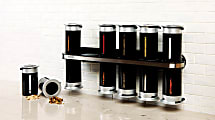 Honey can do zero gravity wall mount magnetic shop spice rack