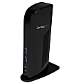 StarTech.com USB 3.0 Docking Station - Compatible with Windows / macOS - Supports Dual Displays - HDMI and DVI - DVI to VGA Adapter Included - USB3SDOCKHD - Dual Monitor Docking Station - HDMI and DVI Ports - USB-A Dock for PC and MacBook Laptops