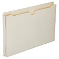 SKILCRAFT® Manila Double-Ply Tab Expanding File Jackets, 1" Expansion, Legal Size Paper, 8 1/2" x 14", 30% Recycled, Box Of 50 1 thumbnail image