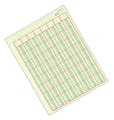 Adams® Analysis Pad, 8 1/2" x 11", 100 Pages (50 Sheets), 8 Columns, Green