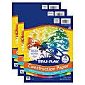 Tru-Ray Construction Paper, Heavyweight, 12" x 18", Color Wheel Assortment, 12 Vibrant Colors, 72 Sheets Per Pack, Set Of 3 Packs 1 thumbnail image
