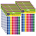 Teacher Created Resources® Mini Stickers, Happy Faces, 528 Stickers Per Pack, Set Of 12 Packs