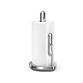 simplehuman Stainless Steel Tension Arm Paper Towel Holder, 14-1/2"H x 7"W x 8"D, Brushed Silver 1 thumbnail image