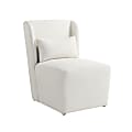 Lifestyle Solutions Easton Accent Guest Chair, Ivory