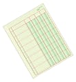 Adams® Analysis Pad, 8 1/2" x 11", 100 Pages (50 Sheets), 4 Columns, Green 1 thumbnail image