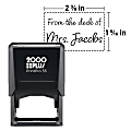 Custom 2000Plus PrintPro 55P Self-Inking Stamp, 1-9/16" X 2-3/8", Rectangle 1 thumbnail image