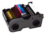 Fargo - YMCKO - print ribbon cassette with cleaning roller - for Fargo DTC400, DTC400e; DTC 1000, 400; Persona C30e 1 thumbnail image