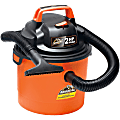 Armor All VOM205P 0901 Portable Vacuum Cleaner - 1491.40 W Motor - 2.50 gal - Hose, Filter, Utility Nozzle, Brush, Crevice Tool, Car Nozzle - 10 ft Cable Length - 4 ft Hose Length - AC Supply - 120 V AC - 5 A - Orange