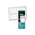 Adams® Detailed Daily Driving Log, 9" x 3 1/4", White, 48 Pages (24 Sheets)