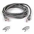 Belkin Cat5e Patch Cable - RJ-45 Male Network - RJ-45 Male Network - 5ft - Gray 1 thumbnail image
