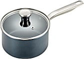 T-Fal Unlimited Aluminum Non-Stick Saucepan, 2-Quart, Gray