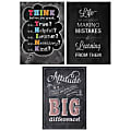 Creative Teaching Press® Inspire U Posters, Think Positive, 13 3/8" x 19", Pack Of 3