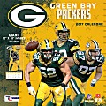 Turner Licensing® Team Wall Calendar, 12" x 12", Green Bay Packers, January to December 2017