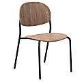 KFI Studios Tioga Guest Chair, Beech/Black