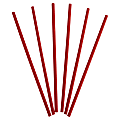 Dixie® Wrapped Giant Straws, 10 1/4", Red, 300 Straws Per Box, Carton Of 4 Boxes