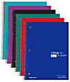 Office Depot® Wirebound Notebooks, 8 1/2" x 11", 1 Subject, College Ruled, 100 Sheets, Assorted Colors, Pack Of 6 Notebooks 1 thumbnail image